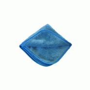 Lavette microfibre polish auto 40x40 bleue 560g/m² lot de 5