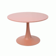 Oviala Business Table basse ronde D70 cm terracotta, L 0 x l 0 x h 47 cm Oviala - orange 112346