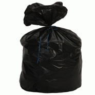 Sacs poubelle 110L 43µ 70x105cm PEBD - par 25