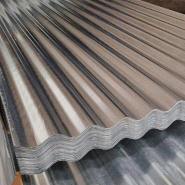 Tôles ondulées galvanisées - 2m