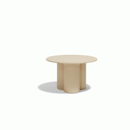 Table basse 60cm in & out MEL - crème