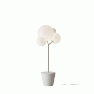 Zafferano - Lampadaire Tree of Light pour extérieur et intérieur, blanc - Lampadaire LED E27 - Surface d'appui réglable - blanc 8054040729379