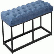 CLP Banquette Amun B Tissu Bleu/100 cm - bleu textile 307215