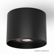 DECOCIEL Support installation saillie plafond béton - Coloris Noir mat pour CANIS / DRACO / TWO - D002MB - SOLUM DECOCIEL Support installation saillie plafond béton - Coloris Noir mat pour CANIS / DRACO / TWO - D002MB - SOLUM