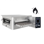 Four tunnel à convection C/65 à gaz - Prismafood - Température jusqu'à 350°C - Bande transporteuse en acier inox_0