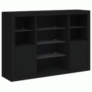 Helloshop26 - Buffet bahut commode armoire meuble de rangement organisateur cuisine salle de séjour salon avec lumières LED 3 pcs 02_0037228 - 30002 Helloshop26 - Buffet bahut commode armoire meuble de rangement organisateur cuisine salle de séjour salon avec lumières LED 3 pcs 02_0037228 - 30002