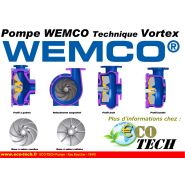 Pompe wemco centrifuge atex à vortex réparateur france amiens  oise lille