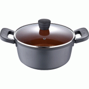 San Ignacio Bronze - Cocotte en fonte d'aluminium de 24 cm compatible avec l'induction - aluminium Q3950 San Ignacio Bronze - Cocotte en fonte d'aluminium de 24 cm compatible avec l'induction - aluminium Q3950