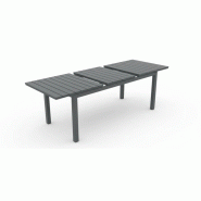 Table de jardin extensible grande noir – MTF – aluminium – 3exn0051