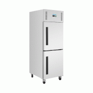 Armoire positive 600 Litres, 2 portillons GN 2/1, 220 W, 220 V - MONO