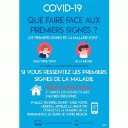 AVERY 2 Affiches adhésives amovibles - A3 - Symptômes - 5014702142208