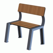 Banc public en bois buton industries bi 90 cma Banc public en bois buton industries bi 90 cma