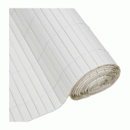 Canisse double face NATURE PVC blanc 1 x 3 m NATURE - blanc plastique NAT8711338532454