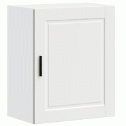 Helloshop26 - Armoire murale de cuisine design moderne rangement pratique 50 x 31 x 60 cm en bois d'ingénierie blanc 02_0050342 - blanc Bois massif 3