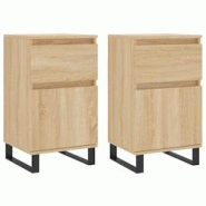Helloshop26 - Buffet bahut commode armoire meuble de rangement organisateur cuisine salle de séjour salons lot de 2 sonoma 40 x 35 x 02_0036806 - 300 Helloshop26 - Buffet bahut commode armoire meuble de rangement organisateur cuisine salle de séjour salons lot de 2 sonoma 40 x 35 x 02_0036806 - 300