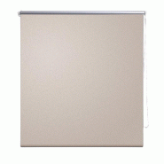 Helloshop26 - Store enrouleur beige occultant 100 x 230 cm  fenêtre rideau pare-vue volet roulant  4102048 - beige aluminium 3000483233602