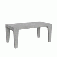 Itamoby Table extensible 200/304x90 cm Spimbo béton - gris VETASPIMBO304-CM