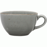LUBIANA Tasse, série Aida, grise, mouchetée de brun, 280 ml - PZ6303280