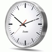 Horloge analogique Profil 740 - POE - NTP - boitier inox - affichage heure-minute - BODET