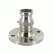 Raccord à cames sur bride PN 10/16 en inox - Adaptateur - DN 65 - YCABTI16IX065_0