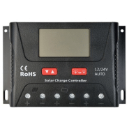 Régulateur de charge solaire 50A LCD 12/24V SRNE
