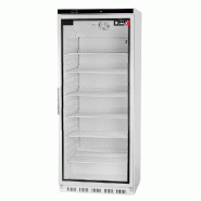 Romux® Armoire Réfrigérée Négative ABS 600 Litres 1 Porte Vitrée 77 cm avec Refroidissement Statique avec Capacité de 600 L - 7 Étagères et 5
