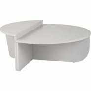 Table basse en aggloméré Podium gris Hanah Home - gris 8684283031283 Table basse en aggloméré Podium gris Hanah Home - gris 8684283031283