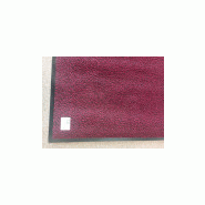 Tapis anti poussiere quercy 90x150cm polypropylene sur pvc 550g/m²rouge