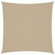 VidaXL Voile de parasol tissu oxford carré 4x4 m beige Modèle Soleil Luxe Prime - beige 135139