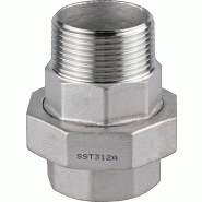 Vissage EN 10226-1 NPS=1/2 po. 312A, à étanchéité conique L 53 mm L1=14 mm L2=15 mm SPRINGER Vissage EN 10226-1 NPS=1/2 po. 312A, à étanchéité conique L 53 mm L1=14 mm L2=15 mm SPRINGER