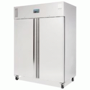 Armoire Réfrigérée Inox 2 Portes Froid ventilé - 1300L - Polar - argenté Acier inoxydable 18/10 U634 Armoire Réfrigérée Inox 2 Portes Froid ventilé - 1300L - Polar - argenté Acier inoxydable 18/10 U634