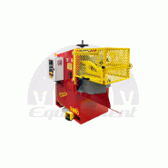 Cisaille croco B500 - Bergamini - Réglage manuel - Lame 500mm - Moteur 7,5 kW