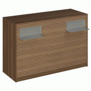 Comptoir Vertigo H T01 dble nat. L150cm - 3 tab.Coulis. 6tab.Amovib - olivier