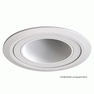 DECODAP Collerette adaptation plafond diam. 83mm - Coloris Blanc pour HYDRA - D101W - SOLUM DECODAP Collerette adaptation plafond diam. 83mm - Coloris Blanc pour HYDRA - D101W - SOLUM