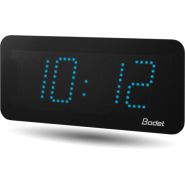 Horloge LED Style II 7, alimentation 230V, indépendante, LED bleue - BODET