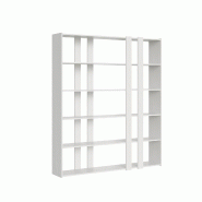 Itamoby Kato Une Bibliothèque Ouverte En Frêne Blanc - blanc VE6RAKT2FP4FL-BF