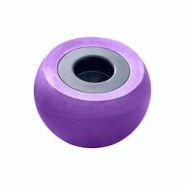 PLAST'UP ROTOMOULAGE Pot de fleurs sphérique xxl dolce vita 300l-lot de 2 - VIOLET - violet 0750122558797
