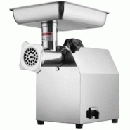 Romux® Hachoir à Viande Électrique Professionnel Ø 32" en Acier Inoxydable 31x60 cm | Production 250 kg/h – 1500 W - 8436604196603 Romux® Hachoir à Viande Électrique Professionnel Ø 32" en Acier Inoxydable 31x60 cm | Production 250 kg/h – 1500 W - 8436604196603