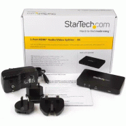 StarTech Splitter vidéo HDMI 4K à  2 ports - Répartiteur HDMI
