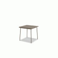 Table de café en métal FLANER - marron