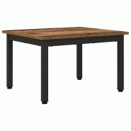 VidaXL Table basse Bois ancien 60 x 50 x 36 cm Bois d'ingénierie Modèle Helios Advance Plus - 892564
