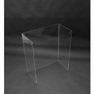 37908 - paroi de protection hygiénique en verre acrylique - bachmann display ag