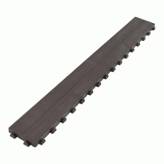 ArtPlast - Lame pour revêtement de terrasse/jardin 117x15,7x2,5 cm en polypropylène, marron - Collection WOODENLIKE - marron plastique polypropylèn ArtPlast - Lame pour revêtement de terrasse/jardin 117x15,7x2,5 cm en polypropylène, marron - Collection WOODENLIKE - marron plastique polypropylèn