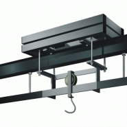Balance aérienne en inox pour mono-rail