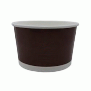 ECOLOMIQUE - 50 Pcs - Pot en carton marron "Deli" - 450 ml, Diam: 11 cm, Hauteur: 6,9 cm - ECO210DELIPOC16N - marron en carton ECO210DELIPOC16N ECOLOMIQUE - 50 Pcs - Pot en carton marron "Deli" - 450 ml, Diam: 11 cm, Hauteur: 6,9 cm - ECO210DELIPOC16N - marron en carton ECO210DELIPOC16N