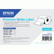 Epson Premium Matte Label - Die-cut Roll: 102mm x 152mm, 800 labels_0