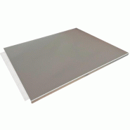 Giemme Spoleto Planche de travail professionnelle en acier inoxydable AISI 304 40 × 56 cm - gris Acier inoxydable 18/10 sp-4056-imb