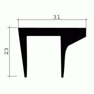 Joint caoutchouc pour chambre froide jcr-015_0