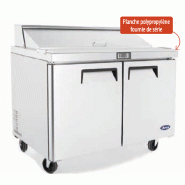 Meuble saladette réfrigéré True - Compartiment bacs GN 1/6 - 3 modèles disponibles Meuble saladette réfrigéré True - Compartiment bacs GN 1/6 - 3 modèles disponibles