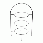 Présentoir salon de thé pour 3 assiettes maxi 210mm | Olympia - CL571